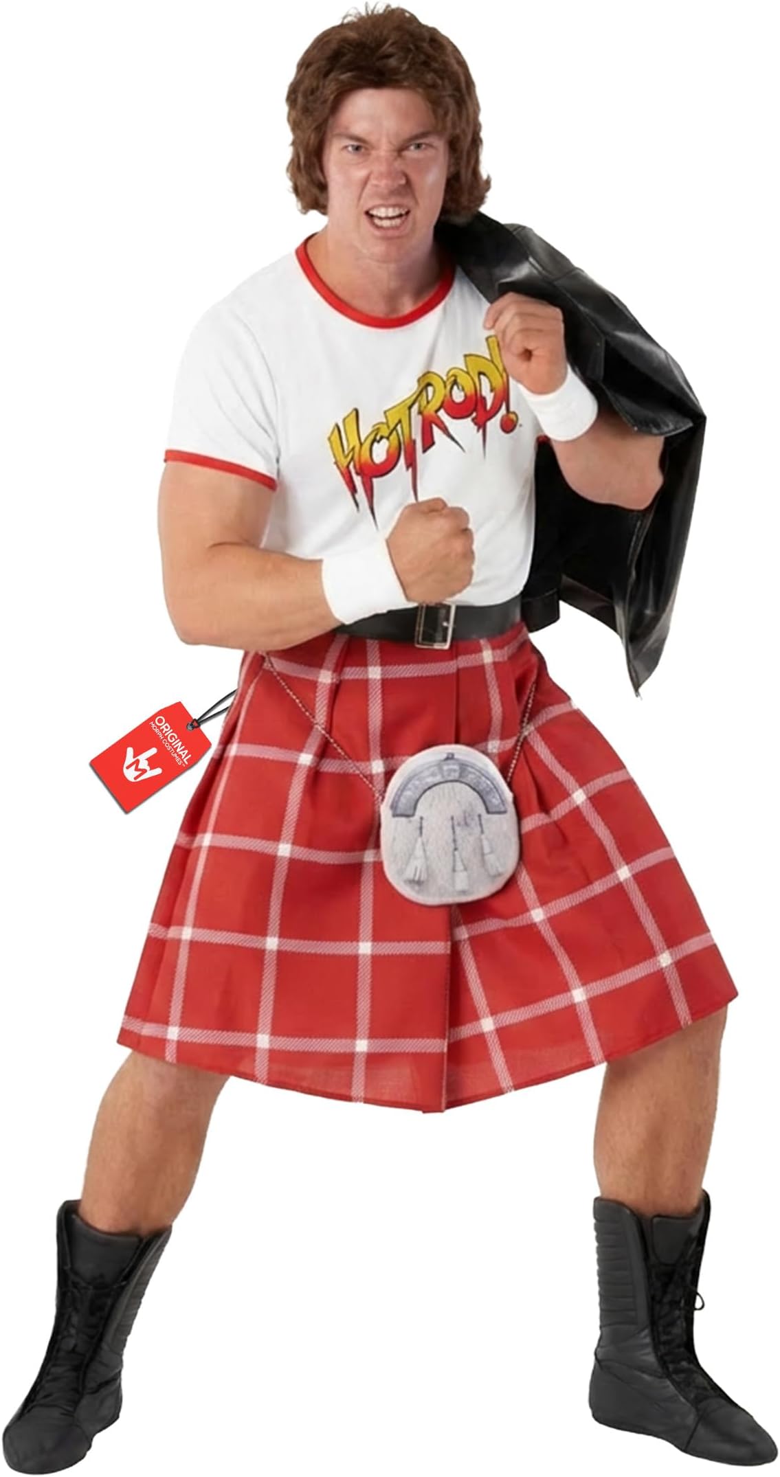 Rowdy Roddy Piper Costume Men, Wwe Elite Roddy Piper Wwe Costume Adult Men, Wwe Wrestling Costumes For Adults