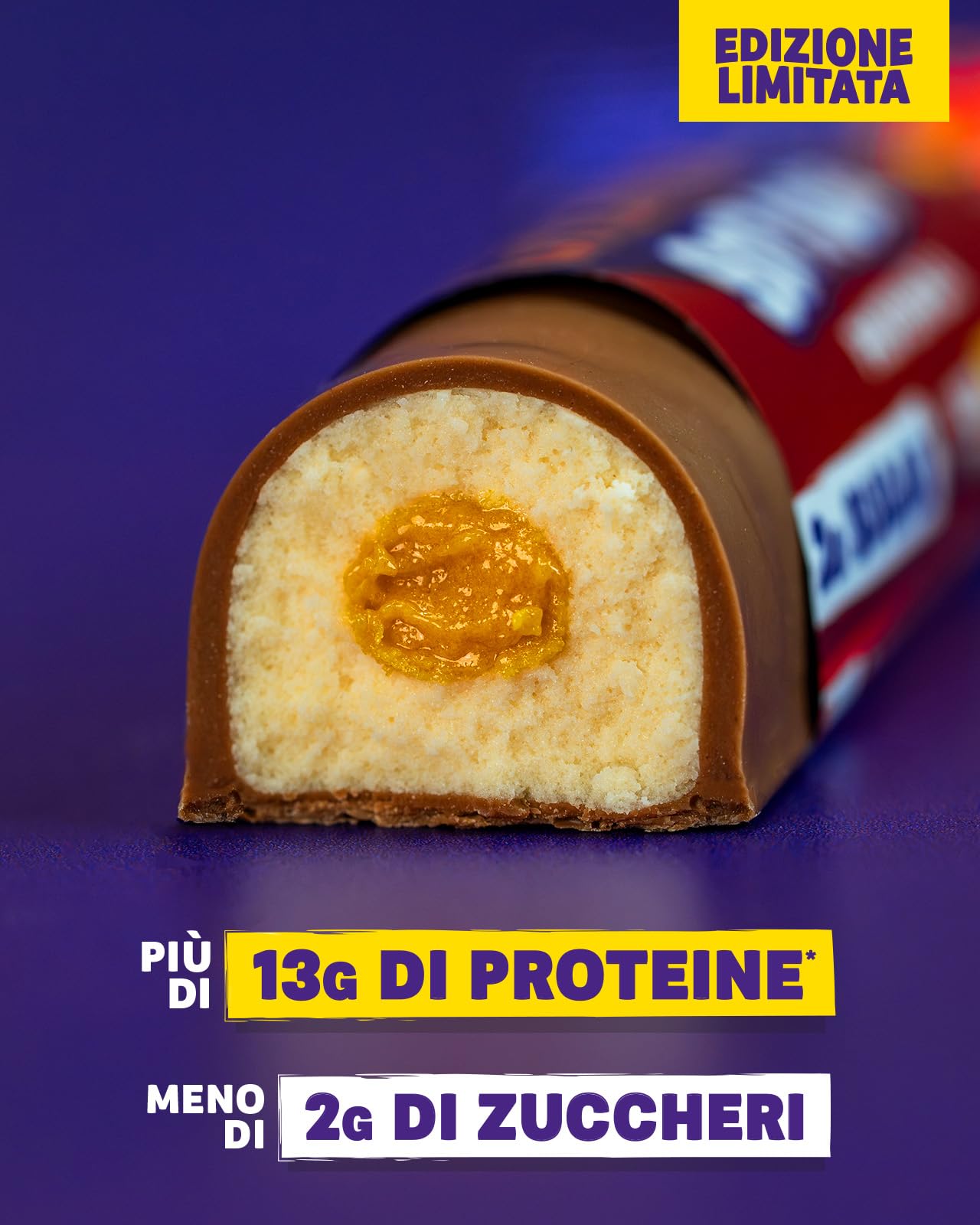 Grenade Soft Core Limited Edition Gusto Creme Egg Barretta Proteica con Cuore Morbido - High Protein, Low Sugar, 18 x 45g