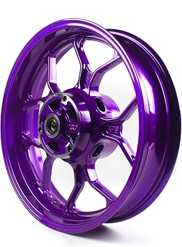 Arashi Rear Wheel Rim for Yamaha YZF R3 R25 2015-2025 ABS include, MT03 MT25 2015-2025, Motorcycle Replacement Accessories Parts Purple