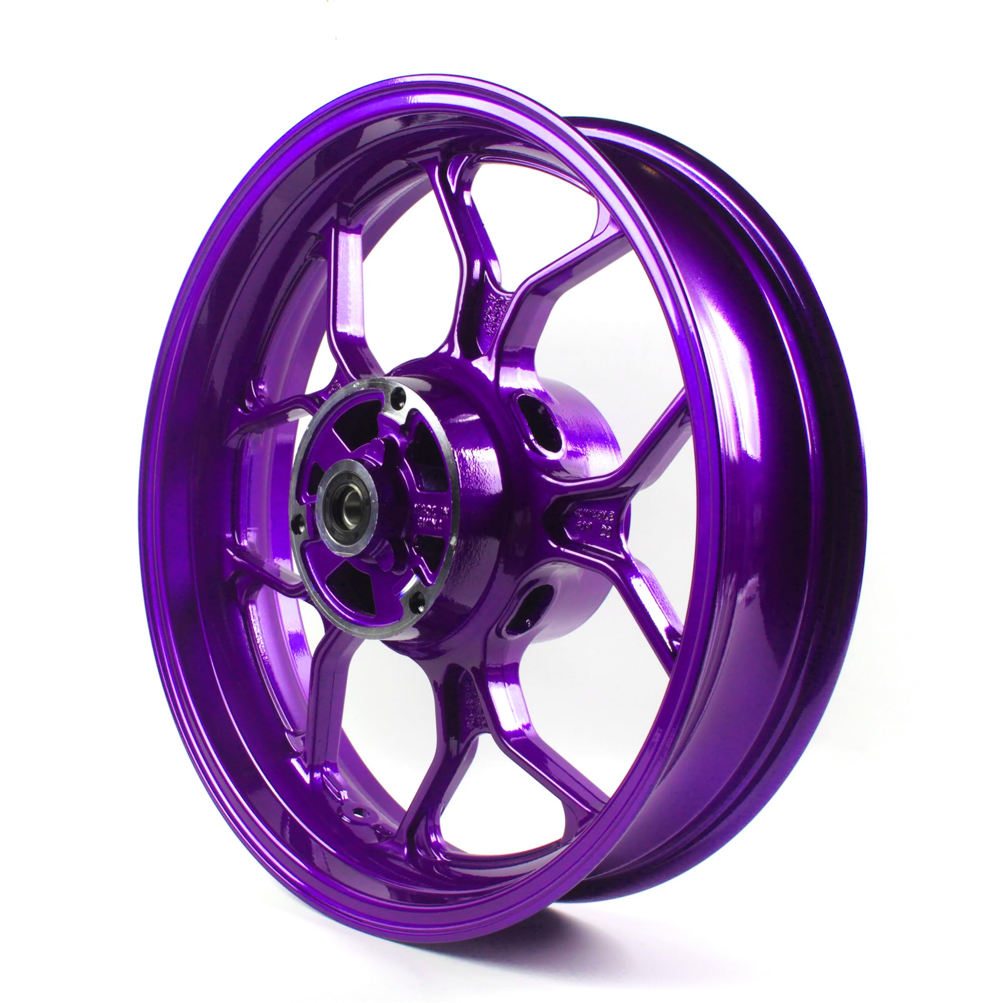 Amazon | パープル フロントとリアのホイールリム ヤマハ YZF R3 R25
