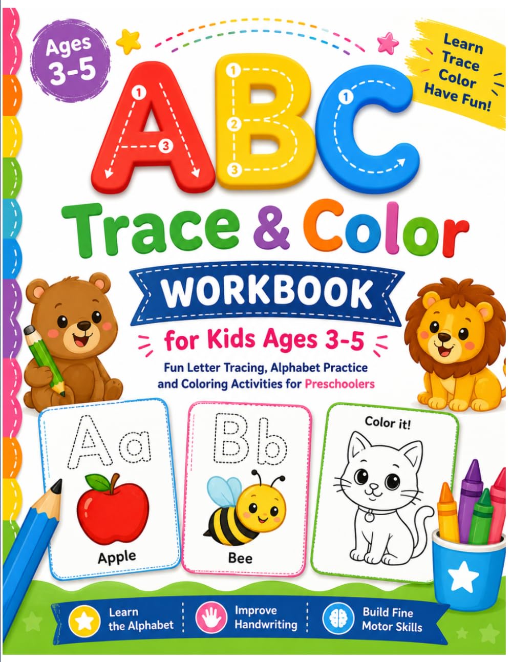 ABC Trace & Color WORKBOOK