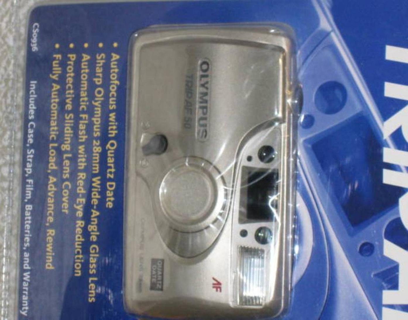 Amazon.com : OM SYSTEM OLYMPUS 35mm Trip Autofocus 50 QD Camera