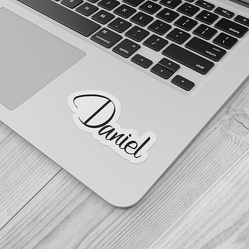 Miniatura 5 de Daniel - Calcomanía de vinilo impermeable con nombre, parachoques de automóvil, laptop, botella de agua, pared, ventana, tamaño  6 pulgadas más