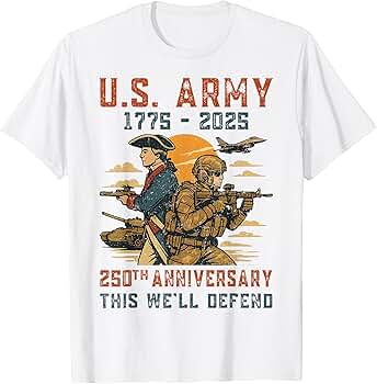 Amazon.com: United States Army 1775-2025 250th Anniversary