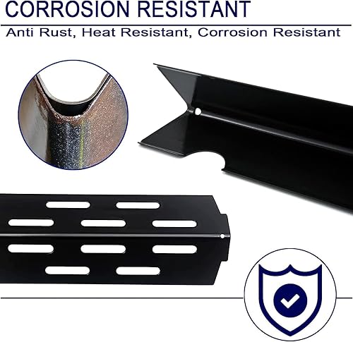 Miniatura 4 de Genesis II - Barras aromatizantes, deflectores de calor, piezas de repuesto para Weber 66032 66795 66040, Weber 2 piezas de parrilla para GS4