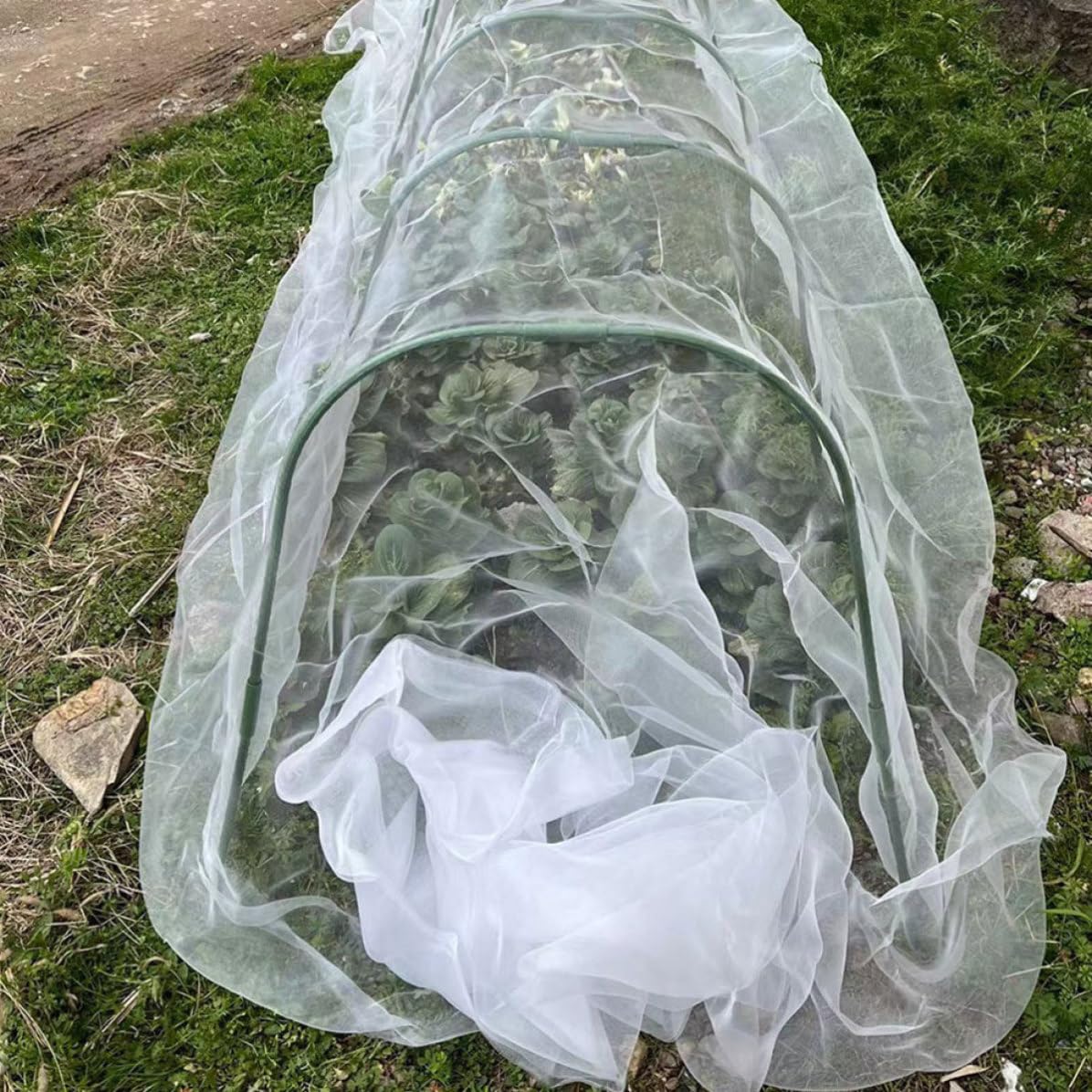 Couverture Végétale de Jardin 6,6x20 Pieds, Kit Anti-Gel