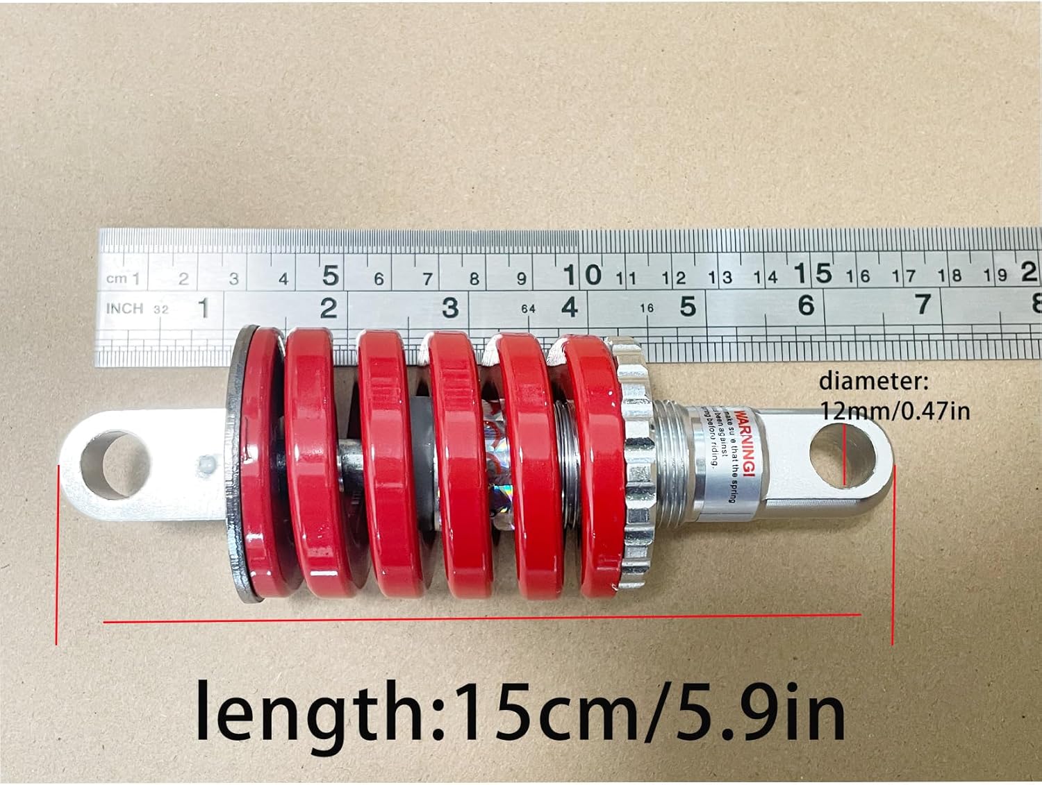 Electric Scooter Front Fork Shock Absorber - Heavy-Duty Suspension Upgrade for Laotei/Inxing/BOYUEDA Scooters, Enhanced Stability & Comfort