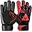 BEAST RAGE Goalkeeper Gloves for Kids Support Grip Youth Football Glove Kid Junior Soccer Glove for Kid 6-15 Men Adult Boys Football Gloves (Red, Size 4 for (6 to 9 Year Kid))