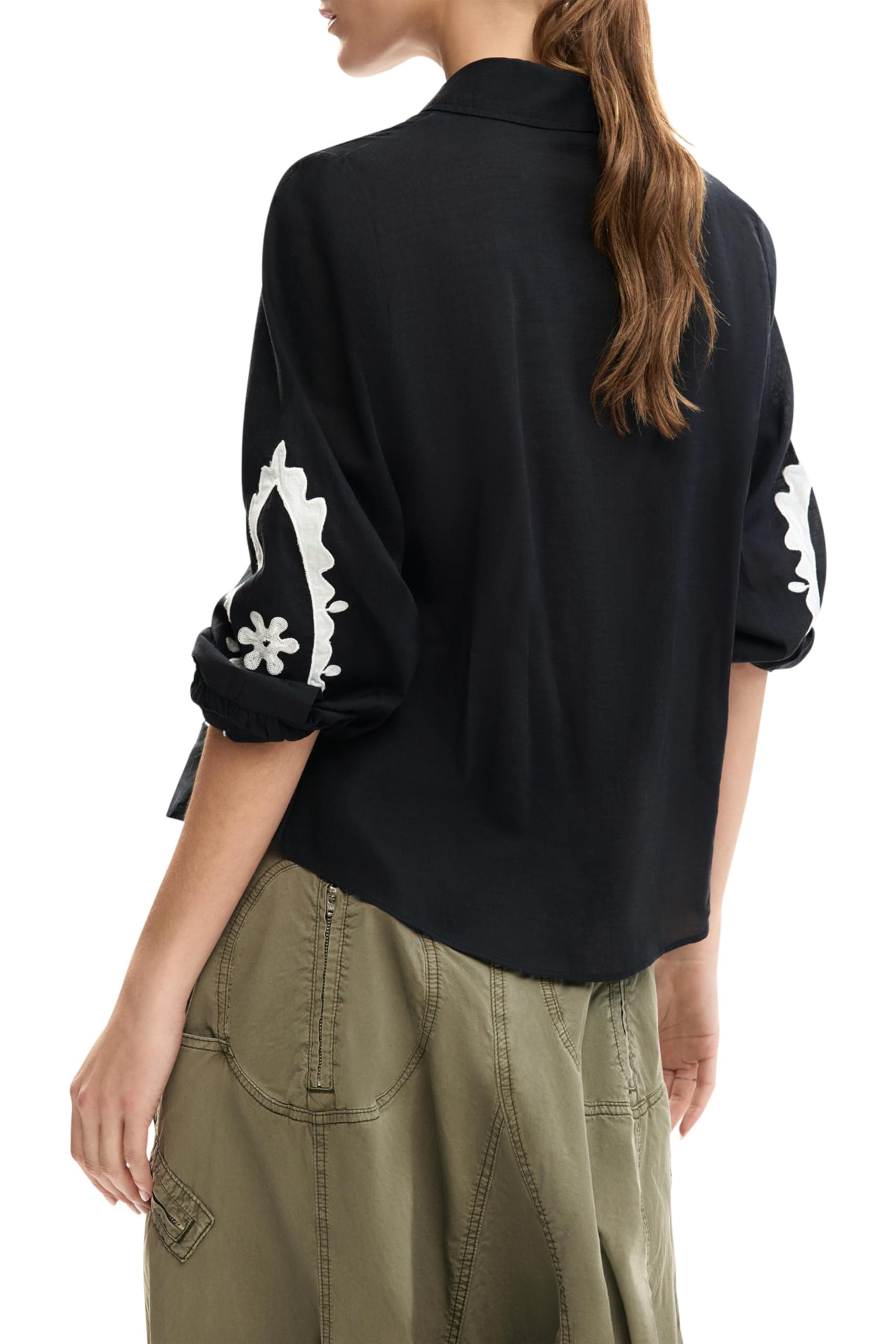 Desigual Flora T-Shirt Donna (Pacco da 1)