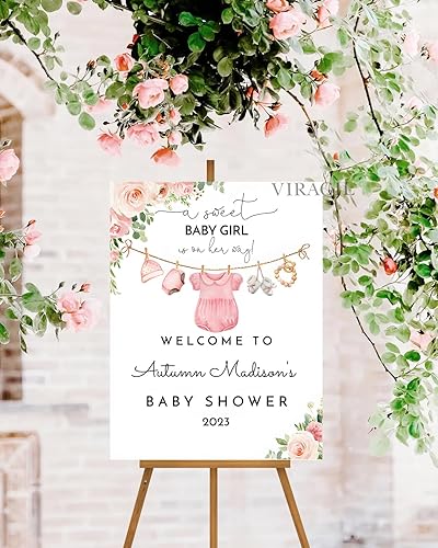 Miniatura 2 de Letrero personalizado para baby shower, letrero de patio para baby shower, decoraciones de baby shower, decoraciones bohemias para baby shower, baby