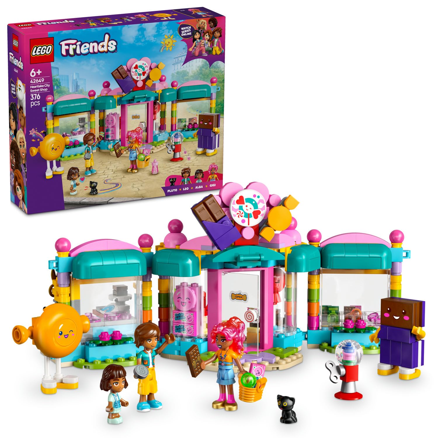 LEGO Friends Heartlake City Şekerci Dükkanı 42649 | 6 Yaş ve…