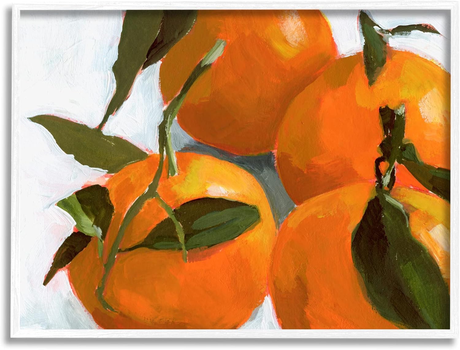 Stupell Industries Traditional Tabletop Oranges Still Life Realistic Painting, Design by Victoria Barnes