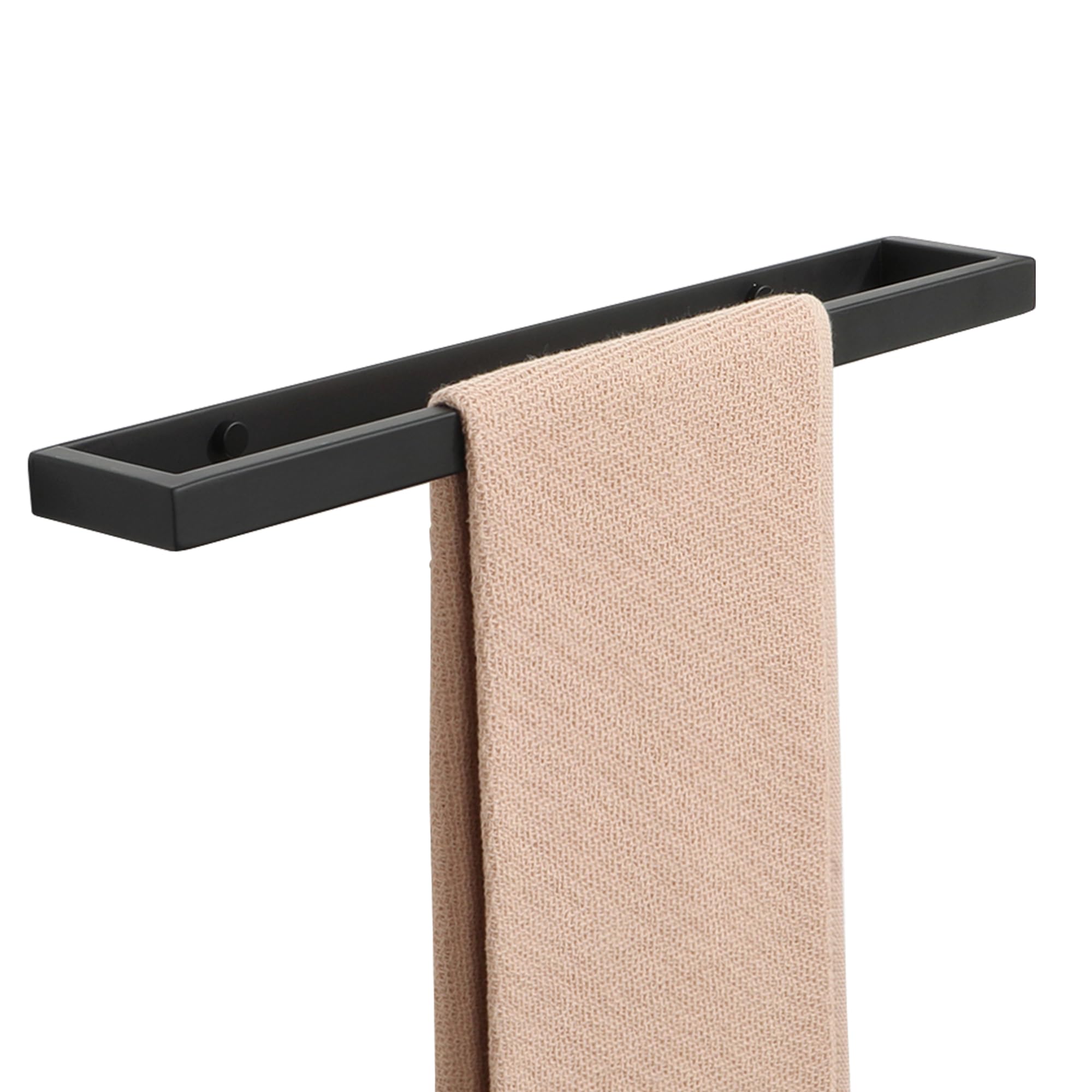 Alise 16 Inch Towel Bar, Hand Towel Holder, Matte Black