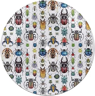 Sottobicchieri per dischi per bevande,Collezione Beetle,Sottobicchieri per dischi assorbenti da 6 pezzi Protezione efficace per desktop