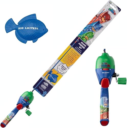 Kid Casters: PJ Masks Youth Fishing Pole | Spincast Reel & P