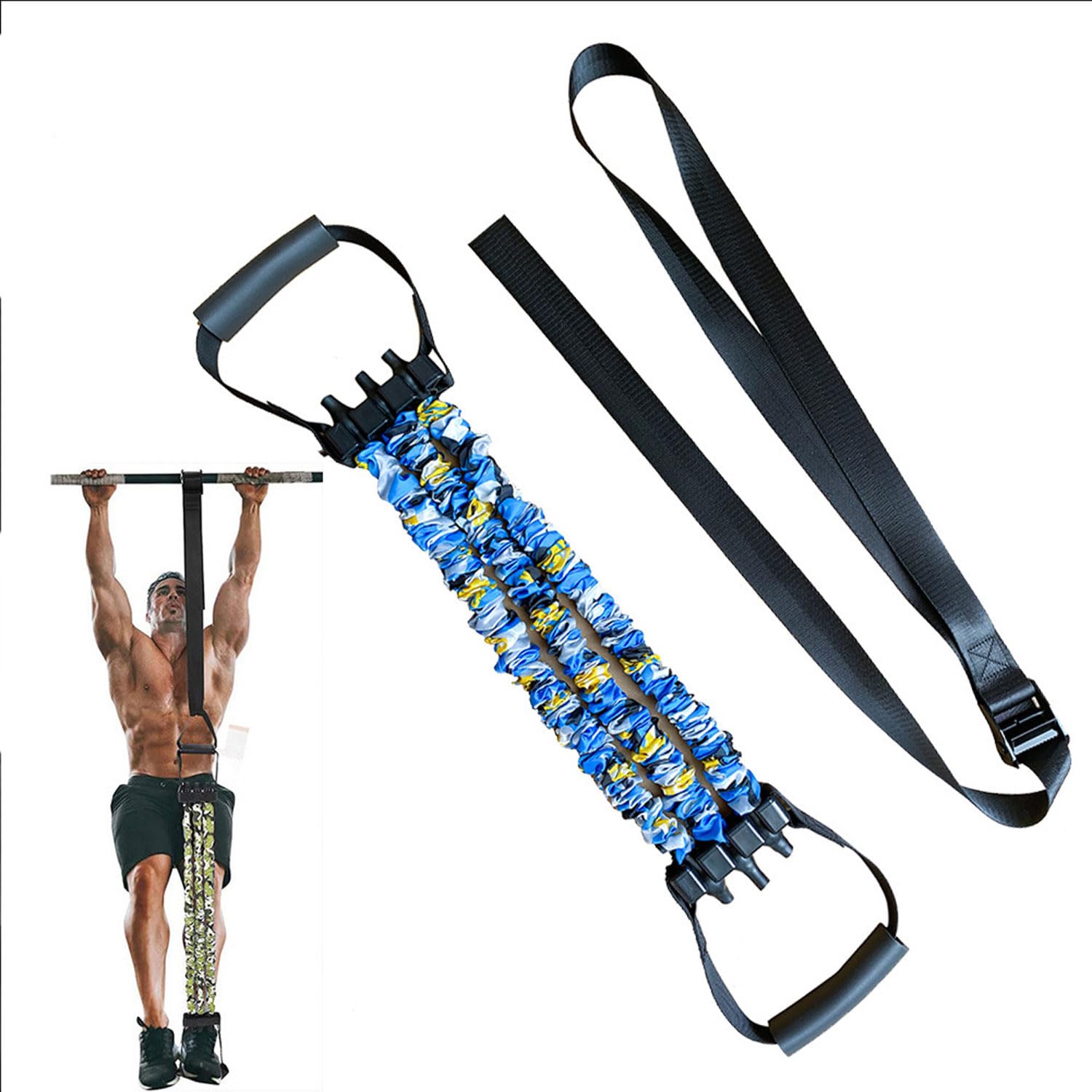 Amazon | プルアップアシストバンド 筋トレ チューブ 懸垂補助