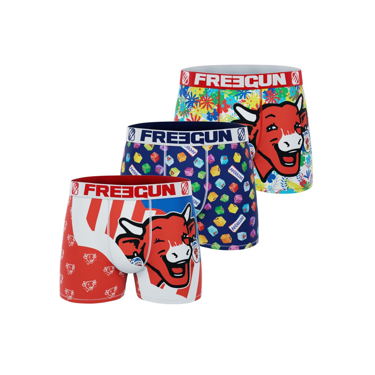 FREEGUN Herren Retroshorts