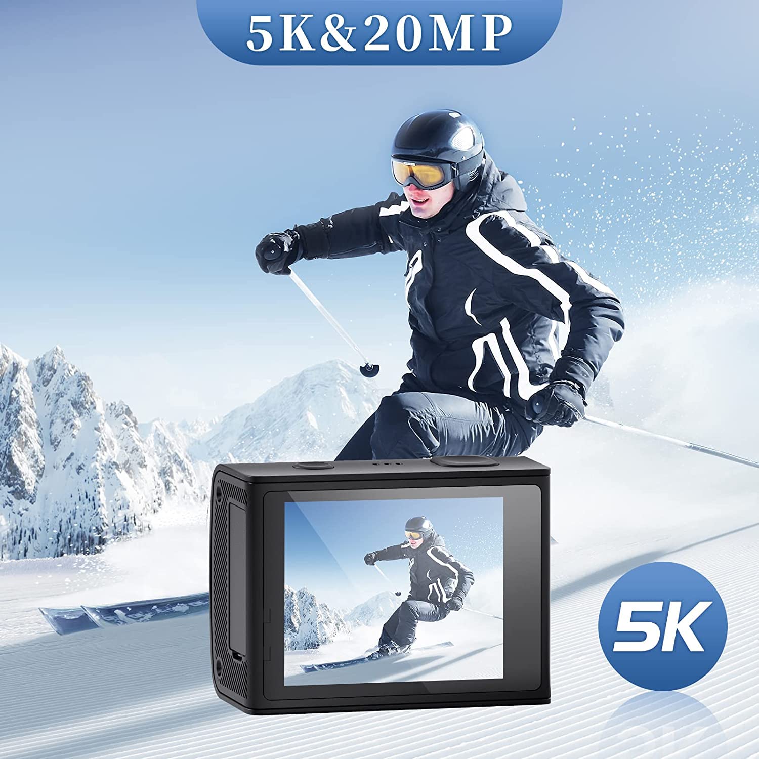 Amazon | 【新登場5K/30FPS・Gyroflow対応】XTU アクションカメラ