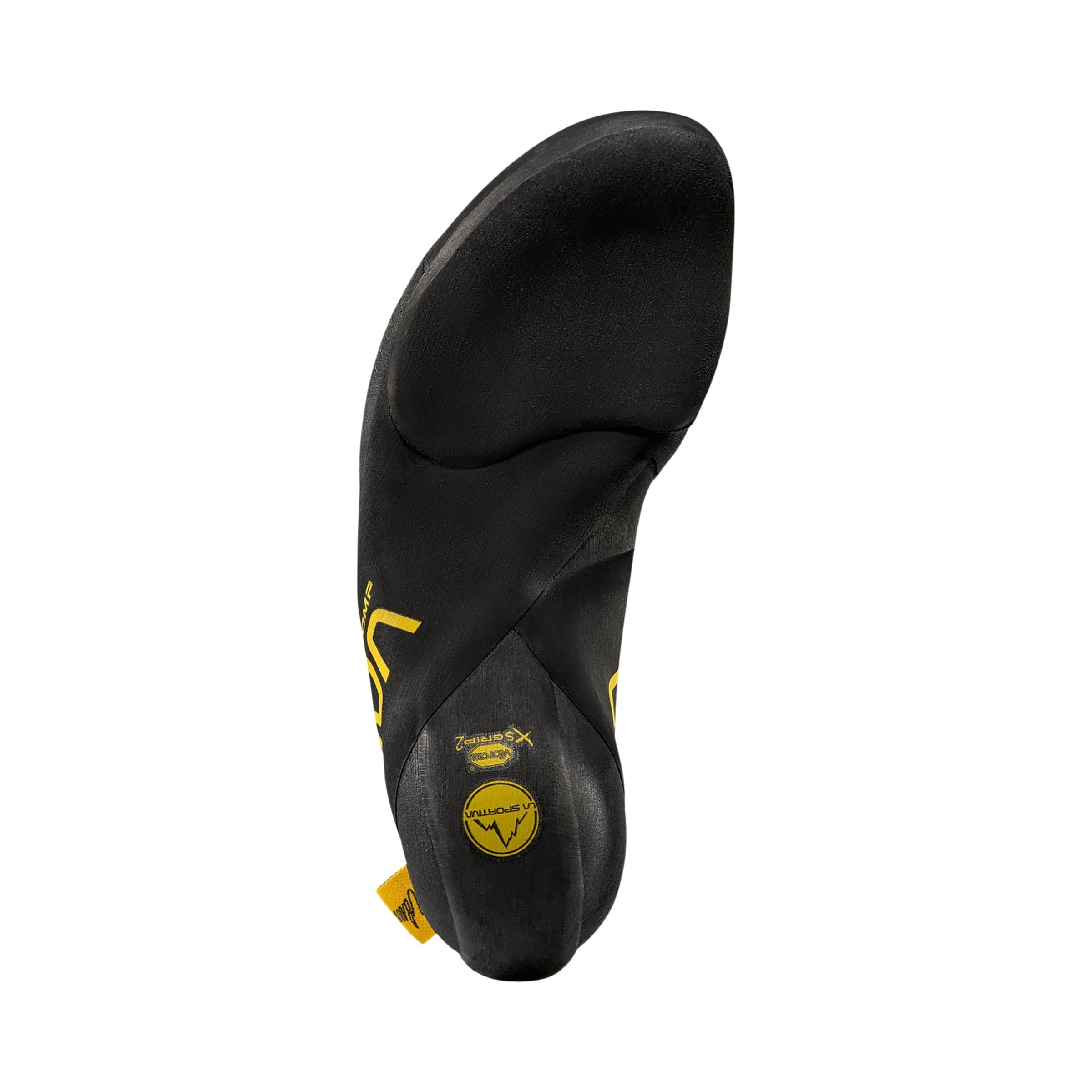 LA SPORTIVA Unisex Ondra Comp Chaussons d'escalade, Black-Yellow, 44.5