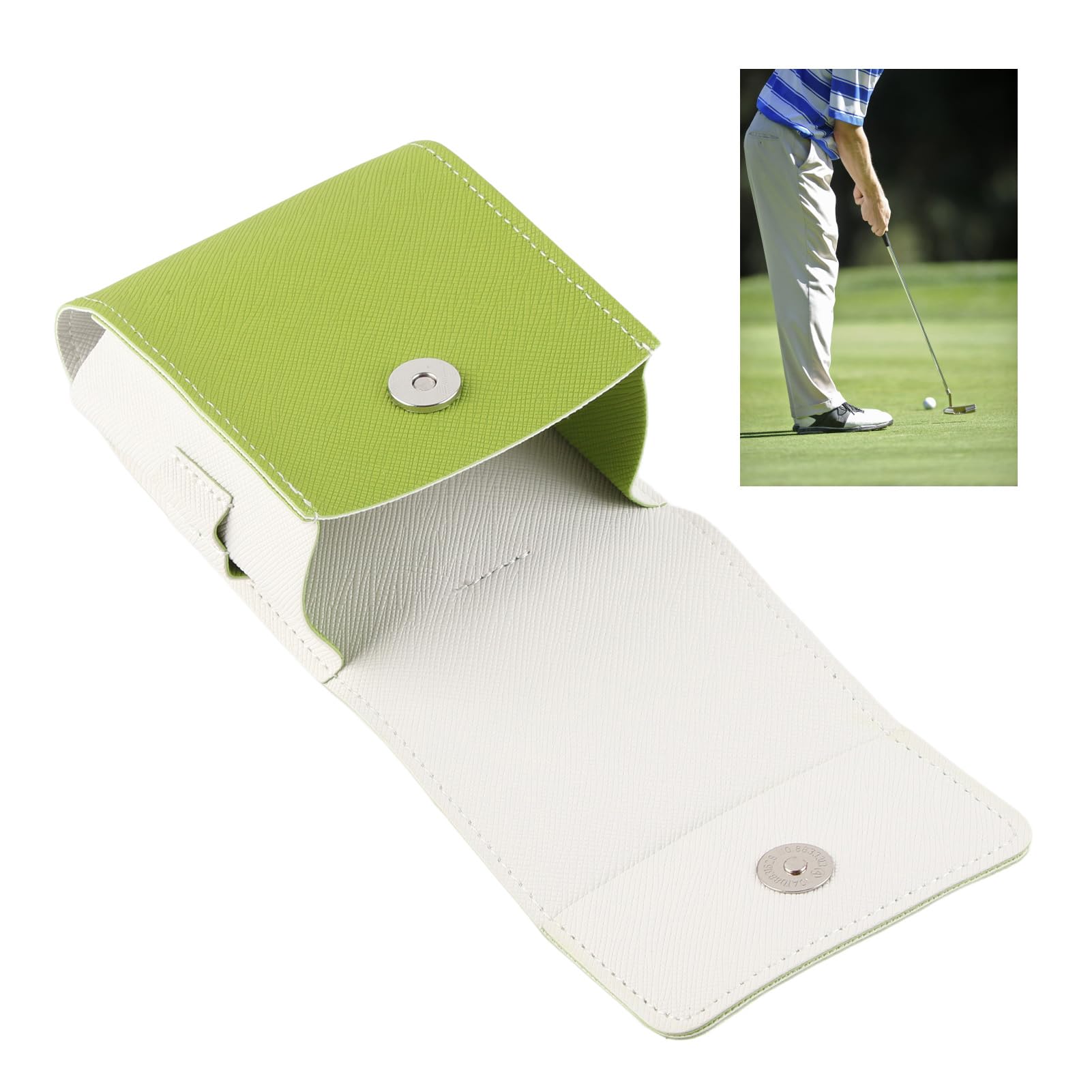 Yuecoom Golf Rangefinder Carry Case,Waterproof Range Finder Protector Universal Range Finder Case with Carabiner Belt Clip