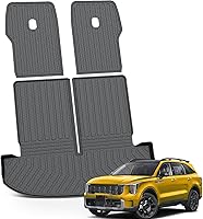 Vista 11 de KUST Alfombrilla de carga para maletero para BMW X3 2025 2026, forro de carga trasera de goma con alfombrilla de respaldo para accesorios X3