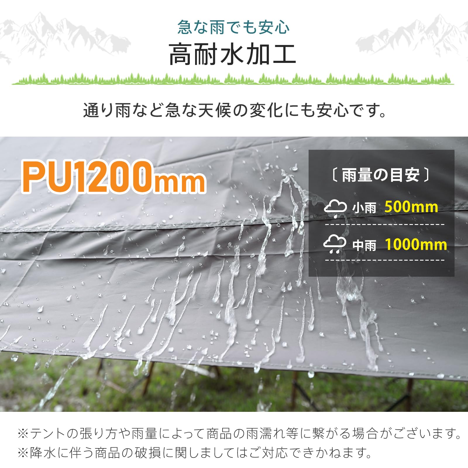 Amazon.co.jp: kaitou タープテント 3m×6m ワンタッチ テント 大型 高 