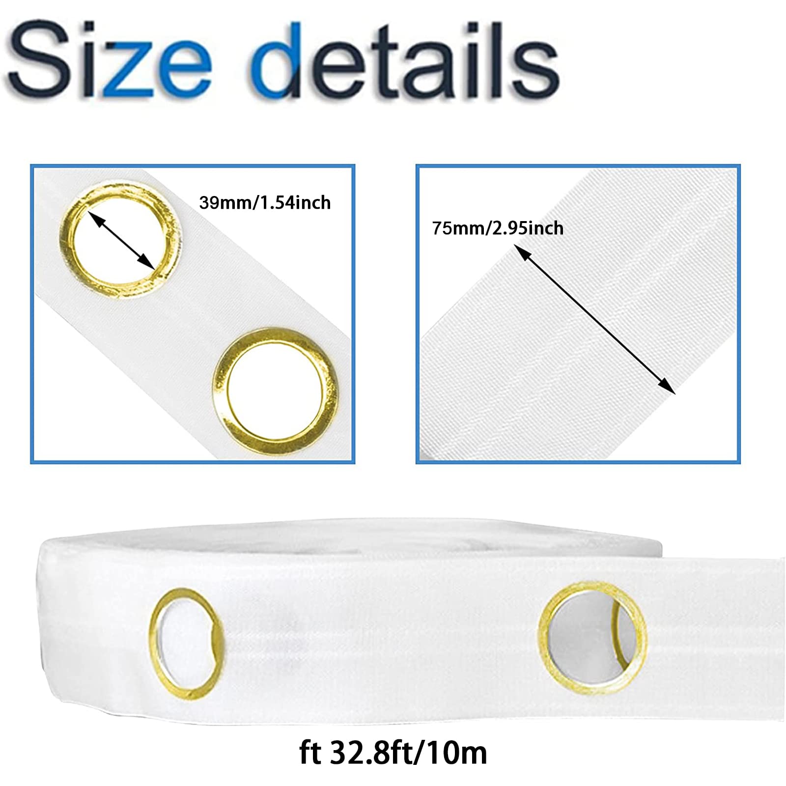 Gordijn rimpelband extra breed (5/7cm) - GEOWÉ, de site voor uw zelfmaak mode