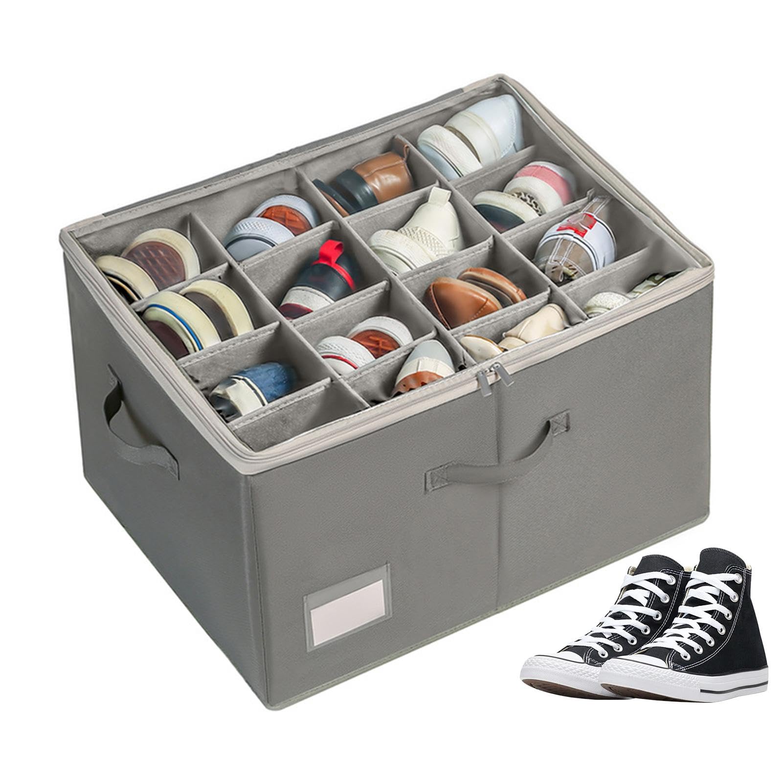 Organiseur de chaussures pour placard et étagère de rangement gain de place