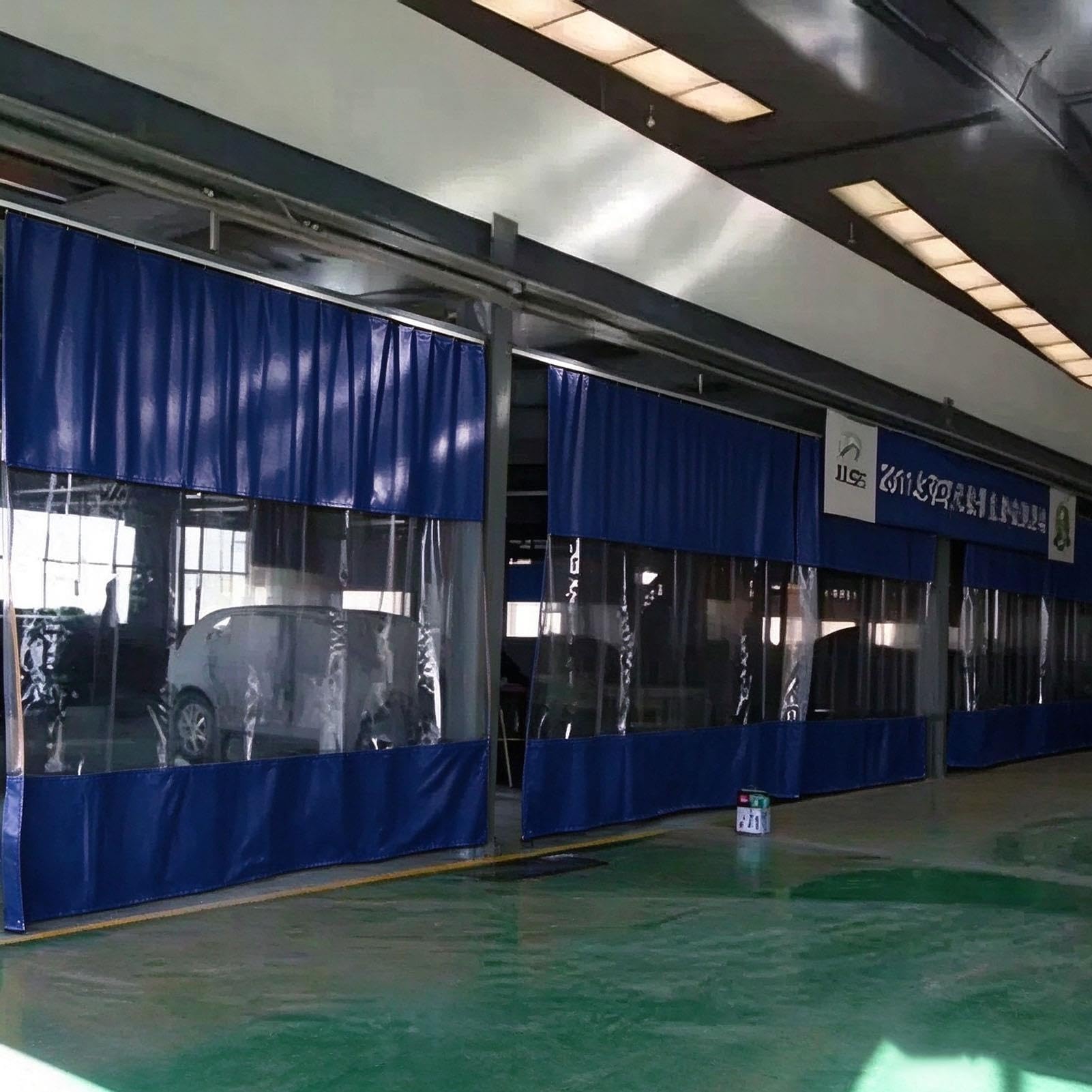 Kurtyna Działowa do Garażu, Warsztatu & Magazynu, Szerokość 2–6 m