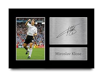 Amazon.co.jp: HWC Trading A4 ミロスラフ・クローゼ ドイツ