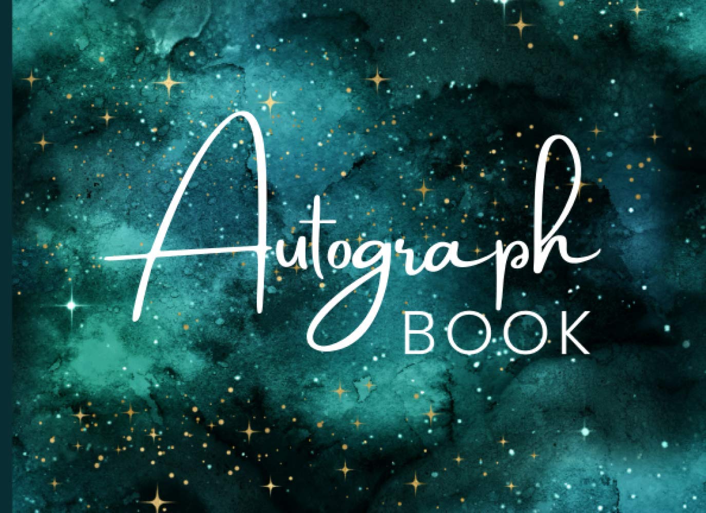 Independently Published Autograph Book: Signature Scrapbook, Blank Unlined Celebrity Memorabilia Album Gift, Keepsake Memory Book, 8.25x6 Inches, White