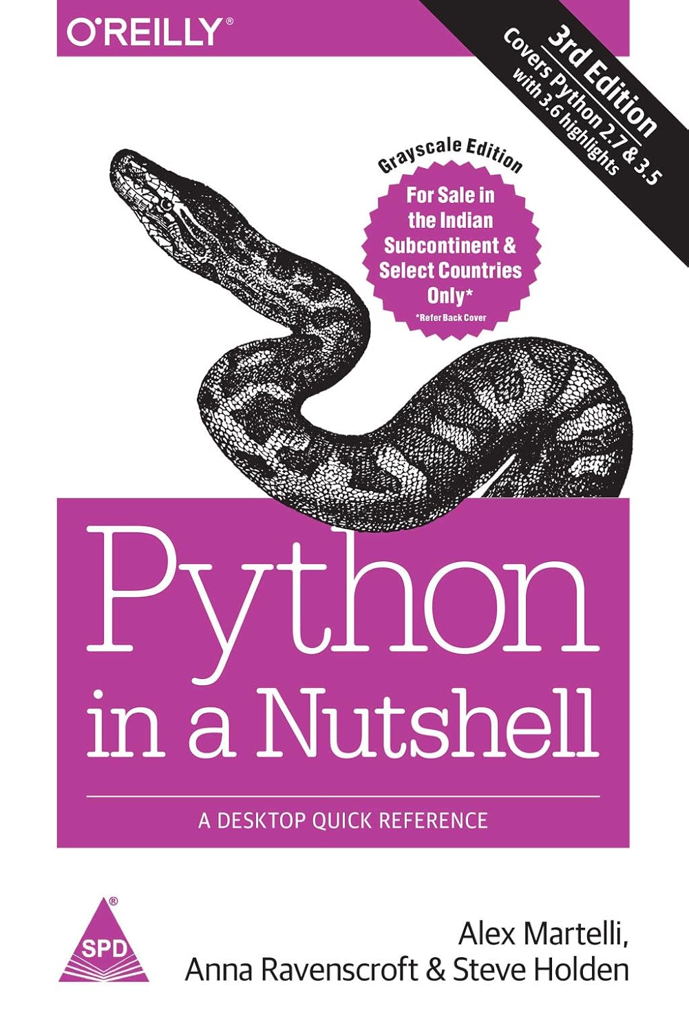 Amazon.co.jp: Python in a Nutshell: A Desktop Quick Reference : 本
