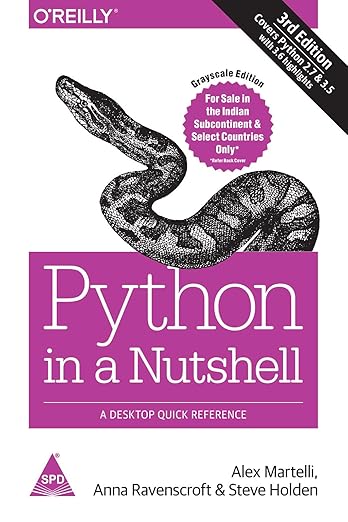 Buy Python in a Nutshell: A Desktop Quick Reference, Third Edition ...
