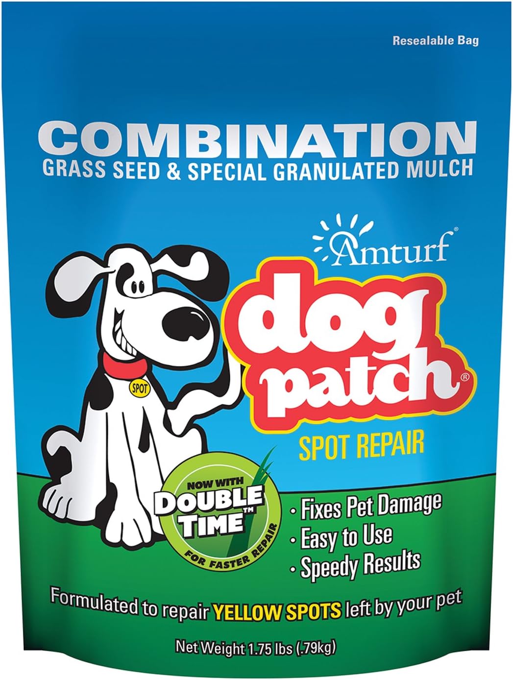 90030B Sun/Shade Dog Patch 1.75-Pound Bag , Green