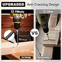 Vista 4 de Tornillos para madera de alta resistencia #14, tornillos de cubierta con accionamiento de estrella, tornillos de madera resistentes a la corrosión