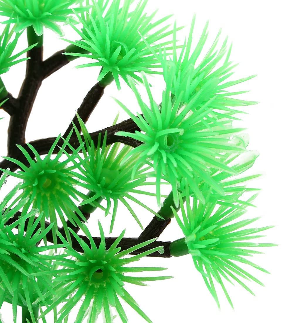 XYWHPGV Aquarium en Plastique Aquarium Artificiel Artificiel émulationnel Arbre Plante décoration Vert(4d232 ffe37 3df65 235c0 7152e 308ce