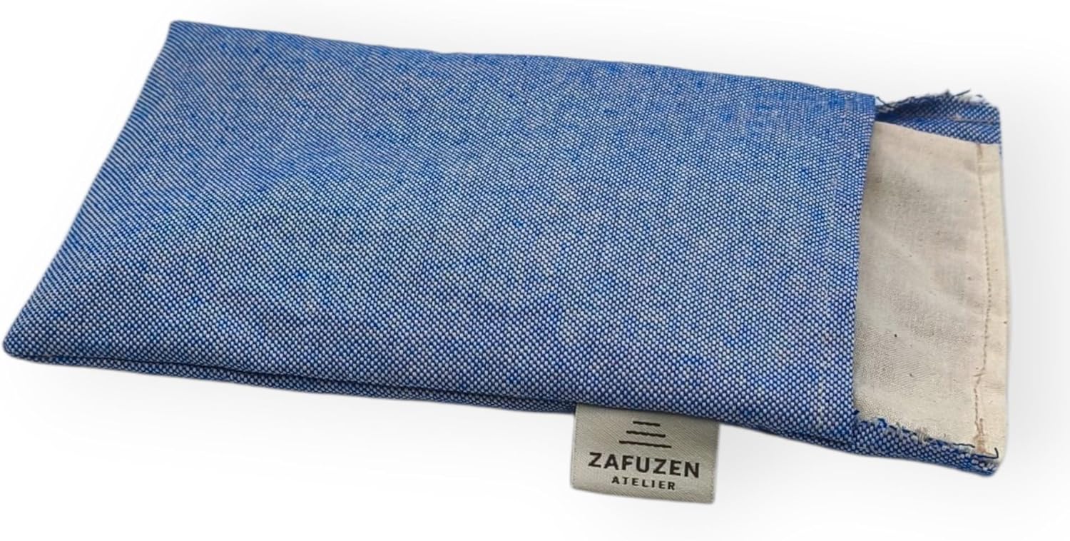 Yoga Sky Eye Pad with Washable Cover - Natural Lavender and Rice, Natural Cotton, Ideal for Meditation and Relaxation