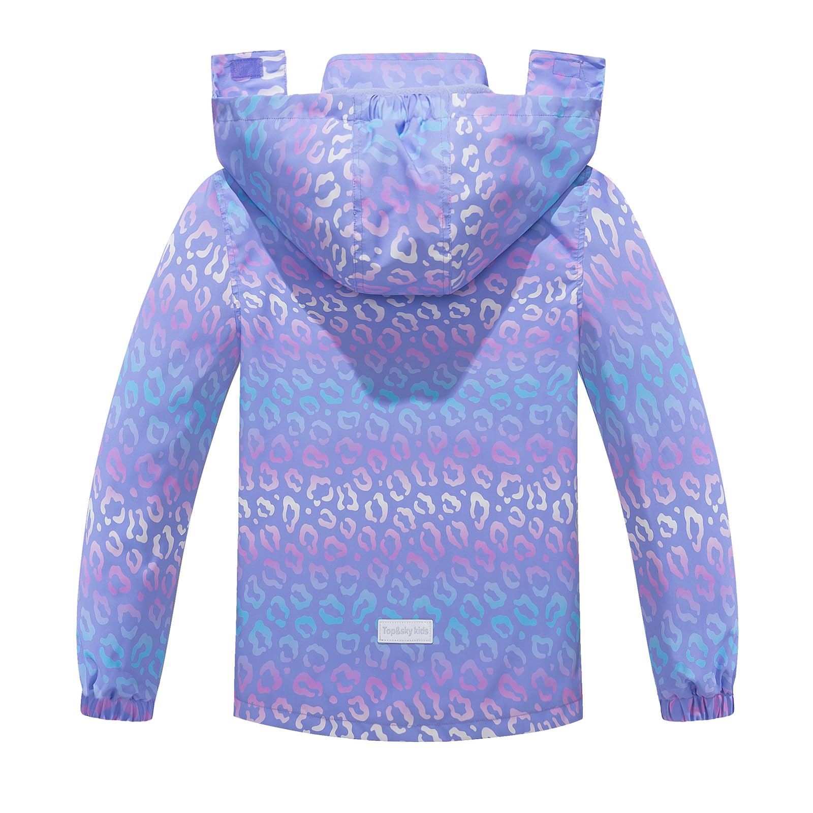 Chaqueta Impermeable Niña Chaqueta Cortavientos Térmica Chubasquero Ligera Abrigos con Capucha Outdoor Senderismo Chaqueta Edad 3-12