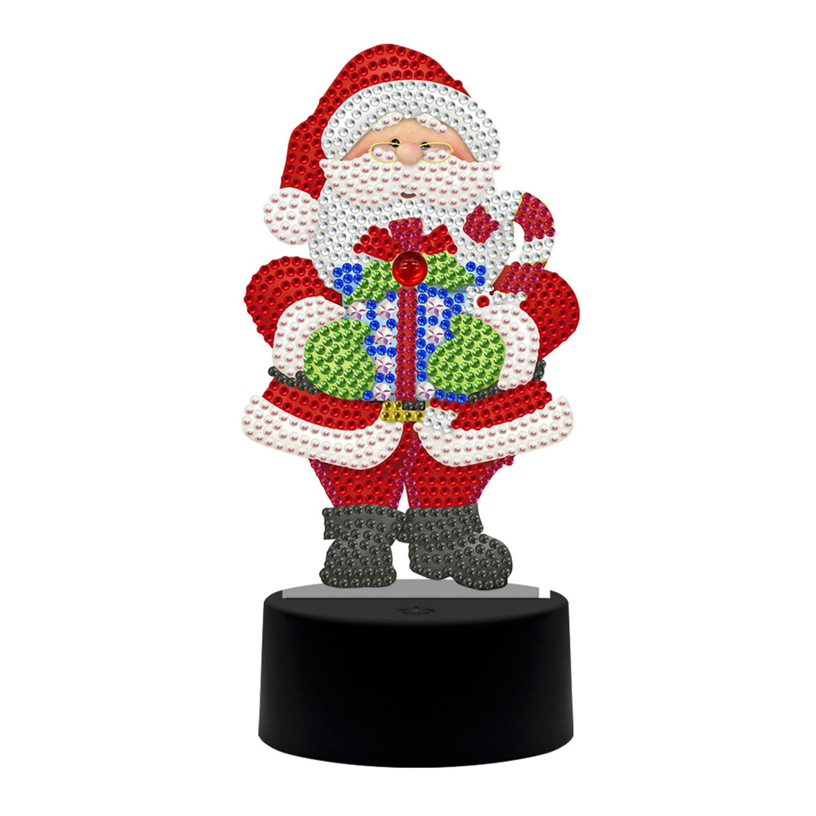 5D Diamond Painting Diy Kits Père Noël, Sapin De Noël Chien Broderie