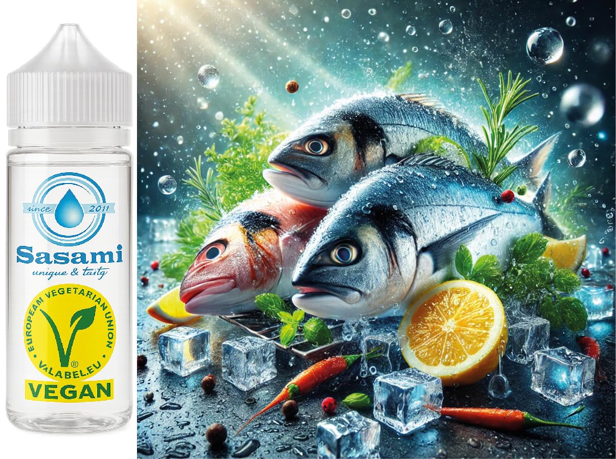 Pescado aroma concentrado - Vegano - Sasami - 100ml