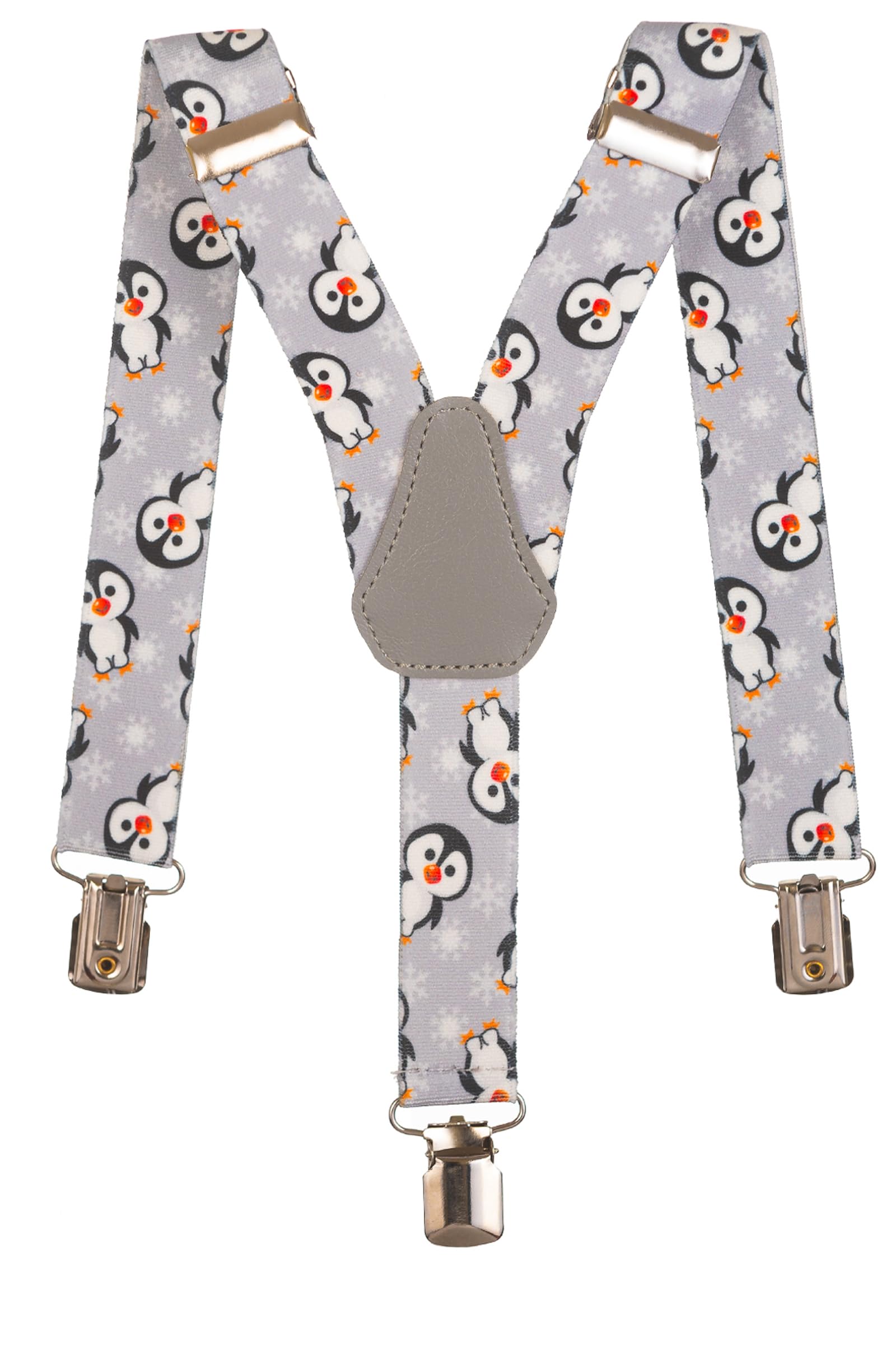 Bretelle Per Bambini Olata - Design A Pois, Elastiche, Clip Metallo, Taglie 1-12 Anni