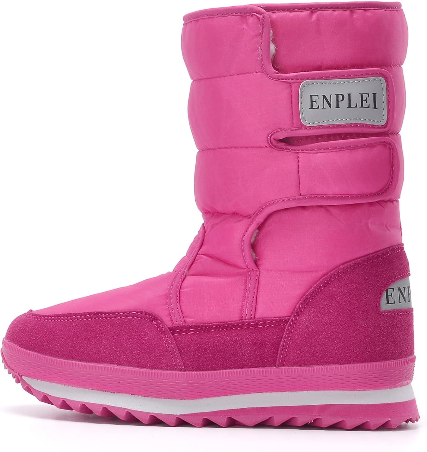 DADAWEN Women's Waterproof Frosty Snow Boot