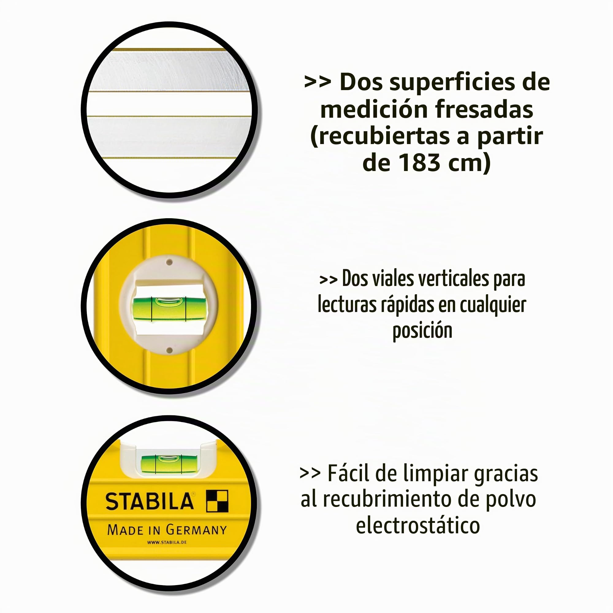 Stabila 15229 Nivel de Burbuja