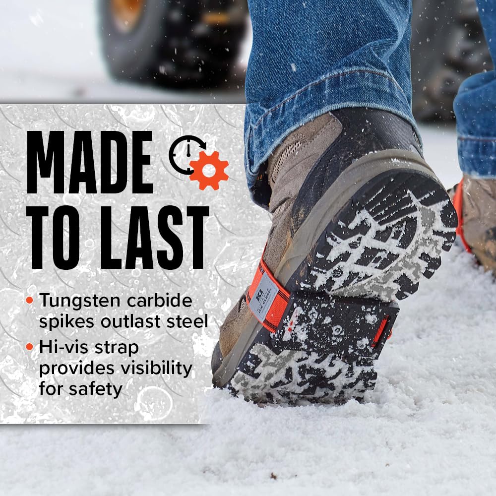 K1MID-LP K1 Paire de Crampons antidérapants à Semelle intermédiaire