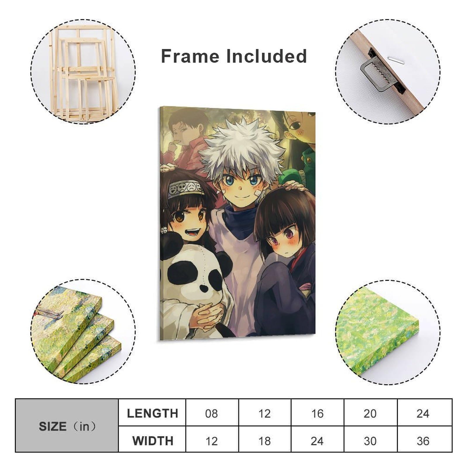 Amazon.co.jp: HUNTER×HUNTER ゴン キルア クラピカ レオリオ ヒソカ