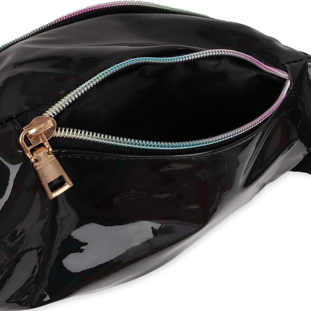 Ladies black bum bag Clearance