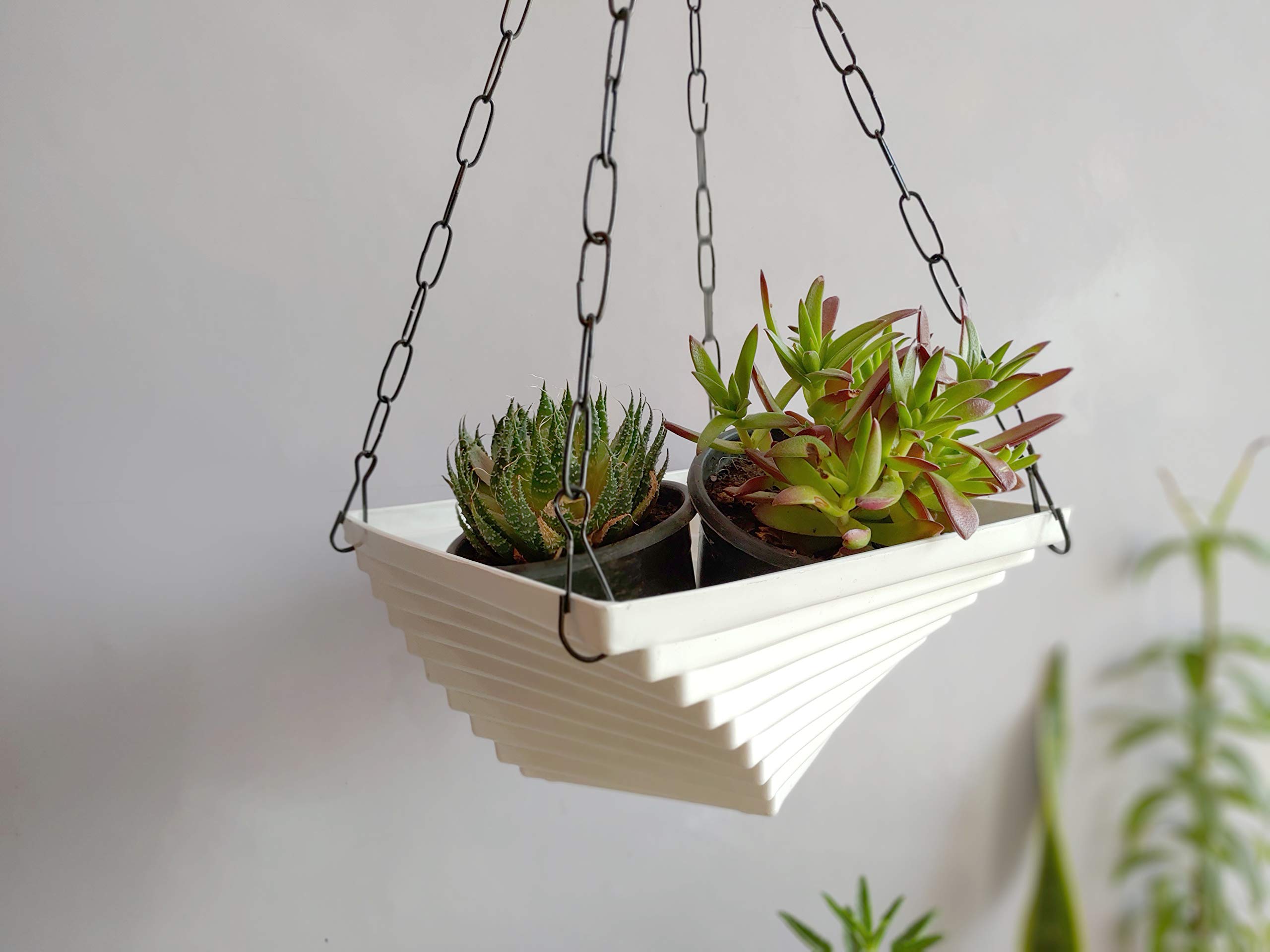 See full amazon price history chart for Oshi Greens Hanging Pots, Multi Color Flower Pots Size: 9" Inch - Twister (Pack of 3) Made in India Oshi Greens Hanging Pots, Multi Color Flower Pots Size: 9" Inch - Twister (Pack of 3) Made in India (B07QXQRHVG) Amazon Price History, Amazon Price Tracker