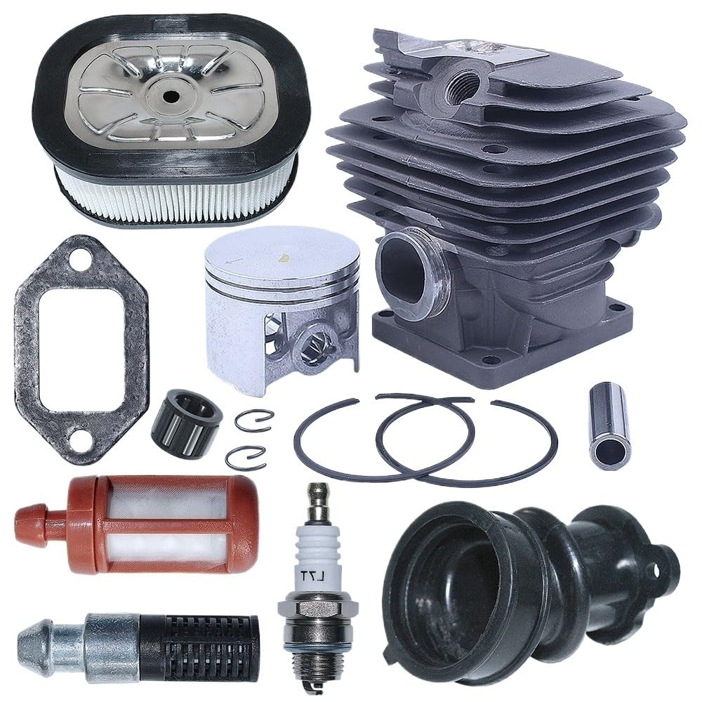 1 zestaw 52mm Nikasil pierścieni tłokowych cylindra dla Stihl MS461 MS 461 1128 020 1250 części zamienne do piły łańcuchowej