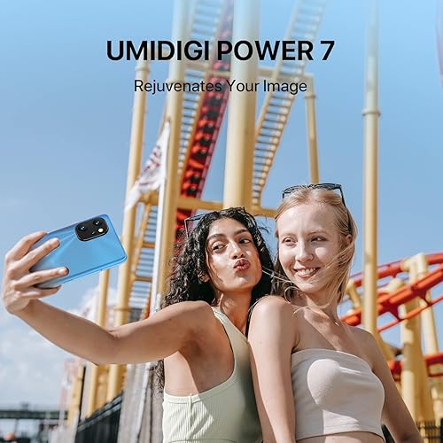 Miniatura 6 de UMIDIGI Teléfono celular Power 7, 4 GB+128 GB 6150 mAh batería desbloqueada con pantalla completa de 6.7 pulgadas + teléfono inteligente Android con