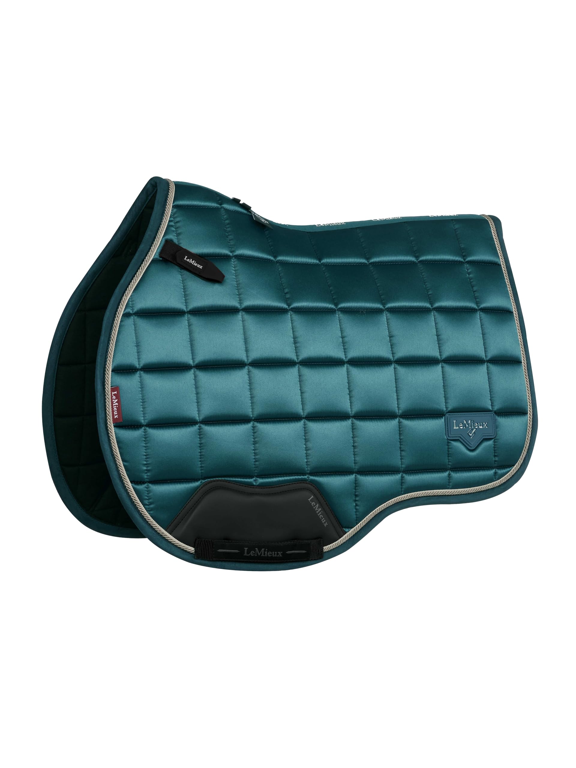 LeMieux Loire Classic GP Square - Equestrian Saddle Pad - Girth Protection Area - Jungle - Small/Medium